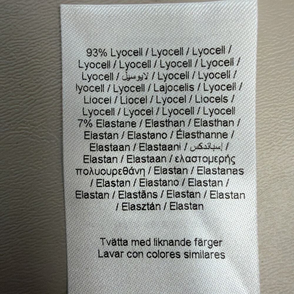 NWT Soya Concept Black Scoop Neck Rolled Short Sleeve Top #1770 Size XS - Picture 10 of 11